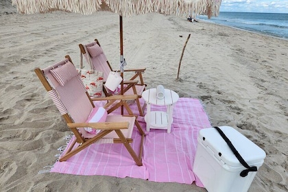 West Palm Beach Day: Cabana, Beach Chairs, Yeti, JBL, Towels +