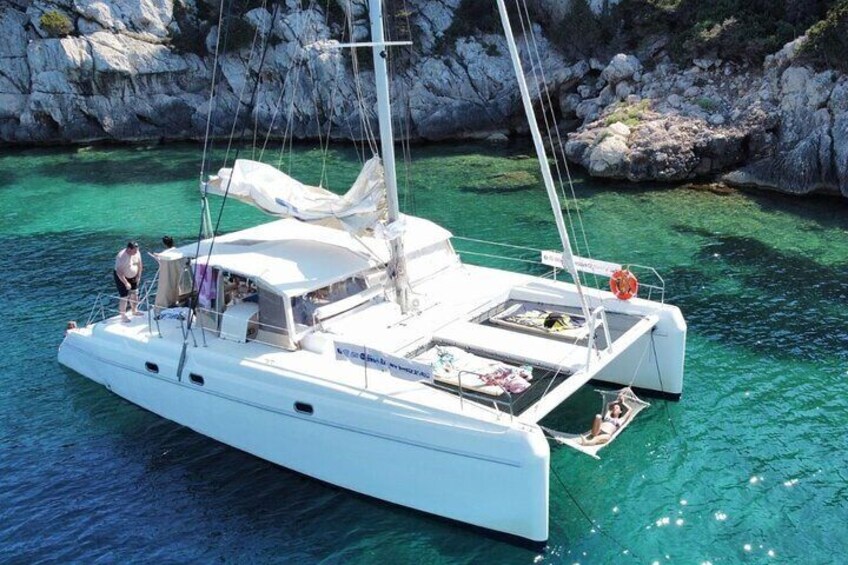 Full day Catamaran cruise in Porto Conte Natural Park