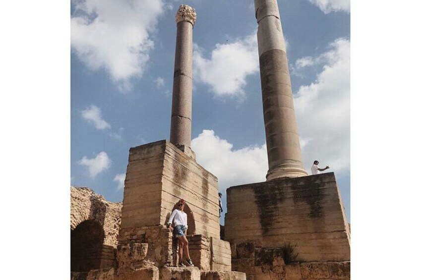 Guided : Tunis Carthage, Blue White Sidi BouSaid, Medina(Markets)