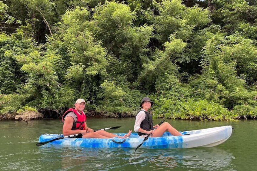 Mangrove Kayak ＆ Sea Fishing Experience in Okinawa