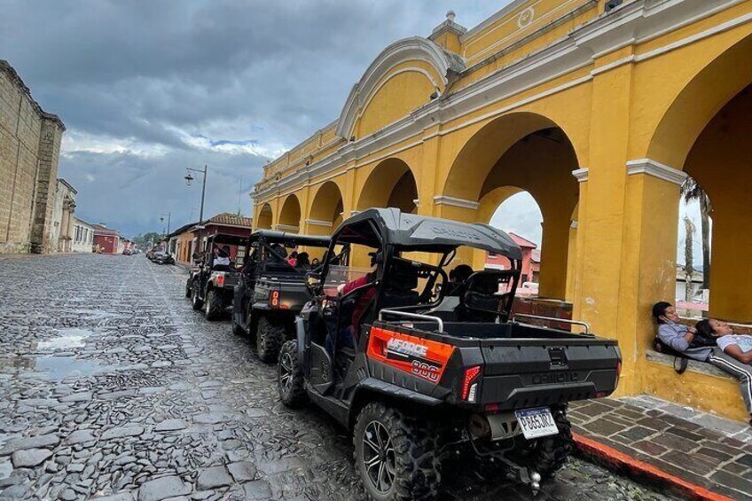 Tour the streets of Antigua by ATV or UTV