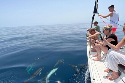 Marbella sailboat rental, dolphins, drinks and snacks -3 hours