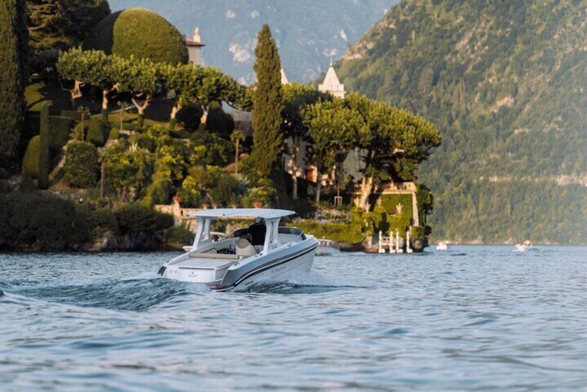 1 Hour Private Boat Tour on Lake Como