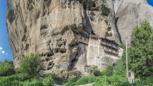 Meteora: Sonnenuntergangstour mit Kloster & Eremitenhöhle