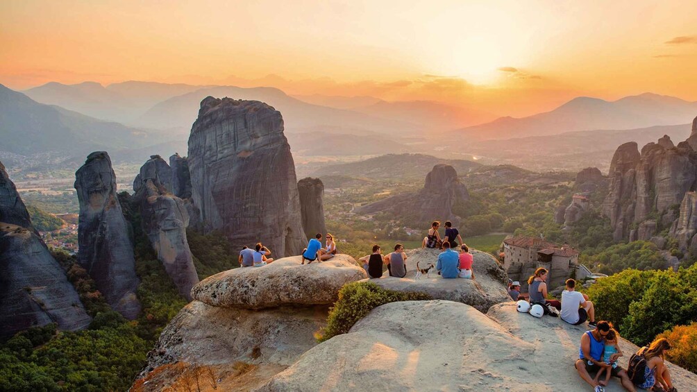 Picture 2 for Activity From Kalabaka: Meteora Sunset Tour with Monastery Visit