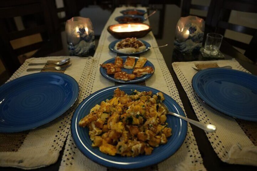 Homemade Food Tasting with Local Chef in Jordanian Street Food