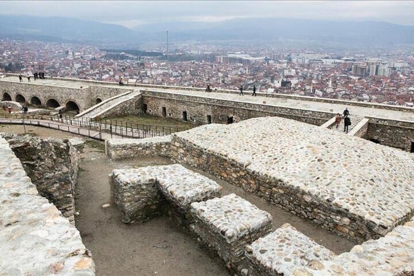 Inside the castle 