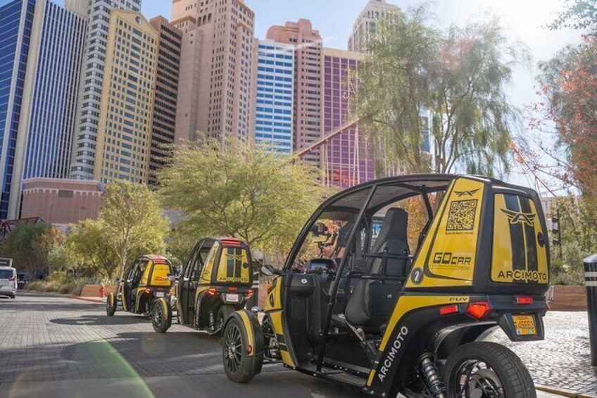 Start in the City and head to Red Rock Canyon