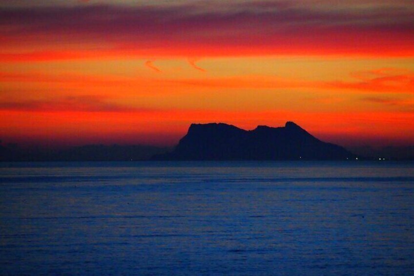Gibraltar - sunset