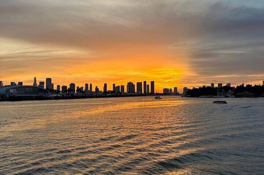 Private Sunset Boat Tour in Miami