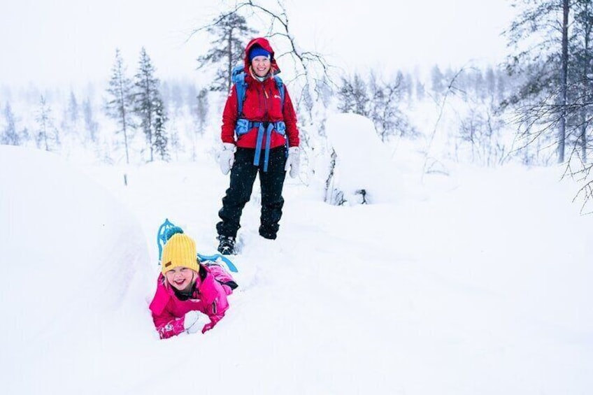  Snowshoe Adventure in Saariselkä