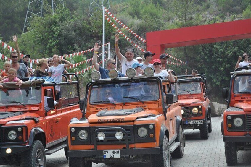 Full-Day Alanya Jeep Safari to Taurus Mountains Guided Tour