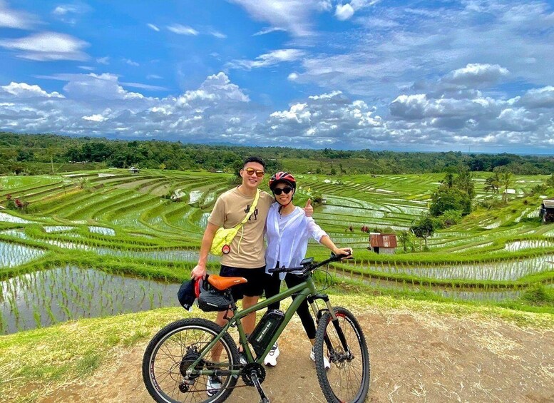 Picture 8 for Activity Bali: Jatiluwih Rice Terraces 1 Hour Electric Bike Tour