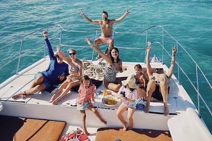 Privéboot en snorkelen met open bar