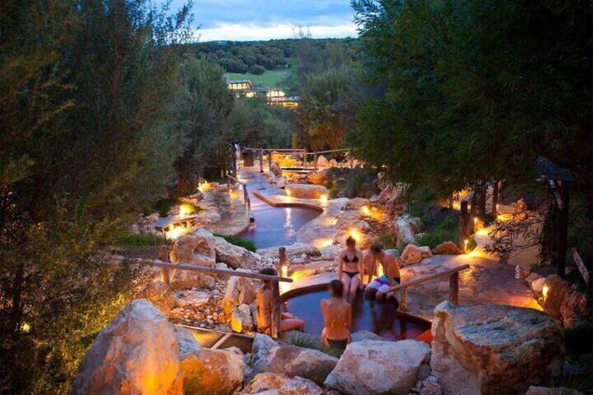 Mornington Peninsula Hot Springs with Winery Lunch and Wine