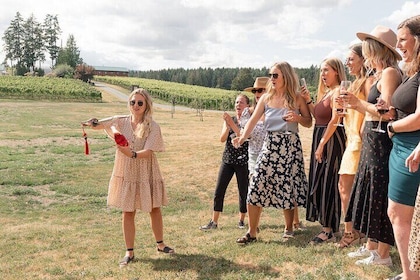 Victoria Bachelorette Full Day Guided Wine Tour with 4 Wineries