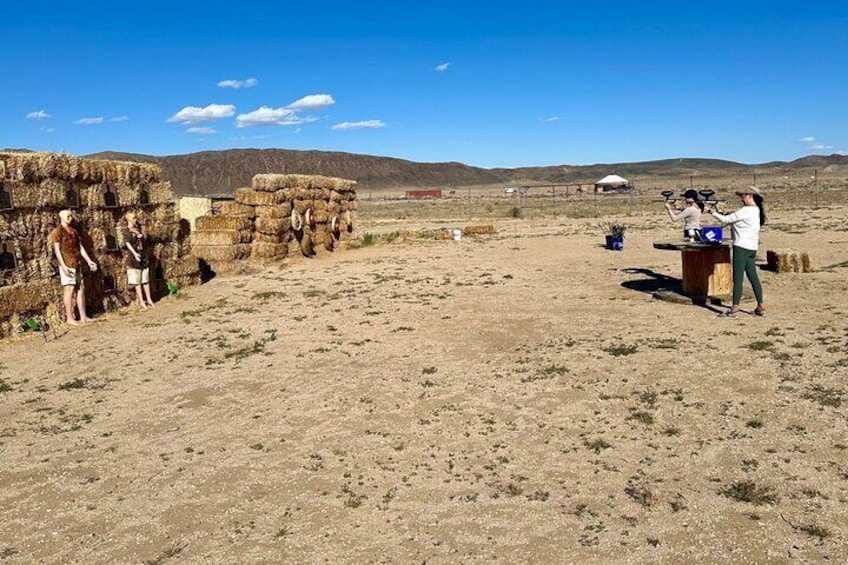 Paintball Shooting Experience - Shoot at targets 