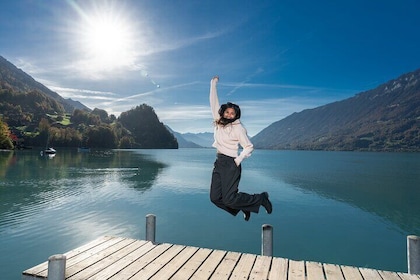 Phototour Photoshoot at the Lake Brienz, Iseltwald, Interlaken