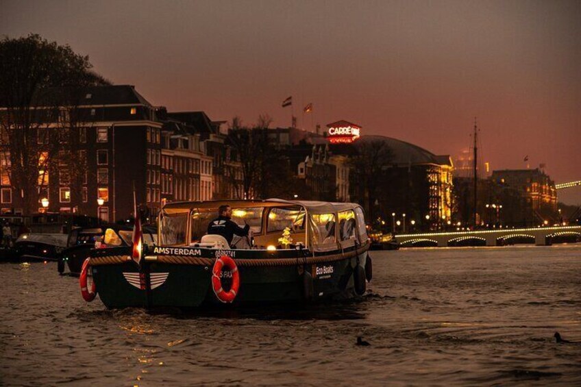 Amsterdam Newest Canal Cruise with local guide and small group