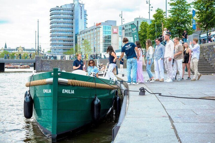 Amsterdam Newest Canal Cruise with local guide and small group