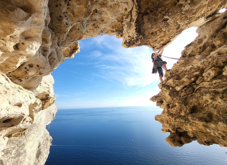 Picture 4 for Activity La Ciotat: Half-Day Trou Souffleur Rappel & Abseil Adventure