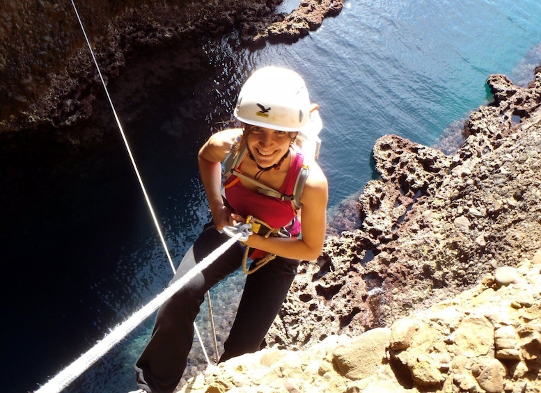 Picture 1 for Activity La Ciotat: Half-Day Trou Souffleur Rappel & Abseil Adventure