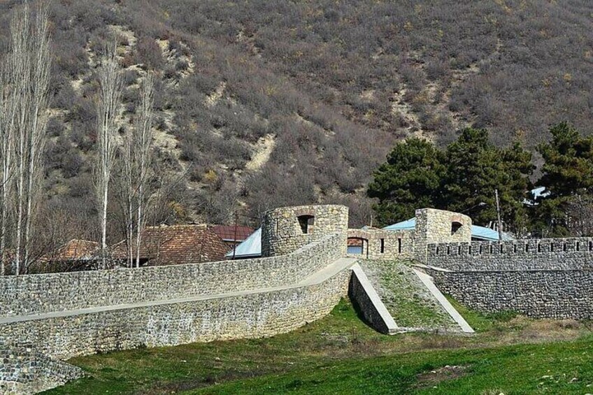 Sheki fortress (XVIII cen.)