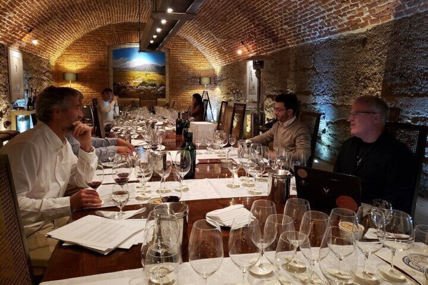 Errazuriz wine tasting