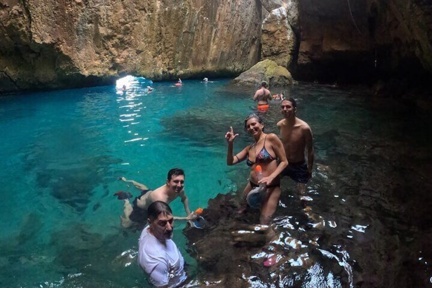 Kayak excursion to Cala de Moraig and Cala Llebeig and Cala Testos