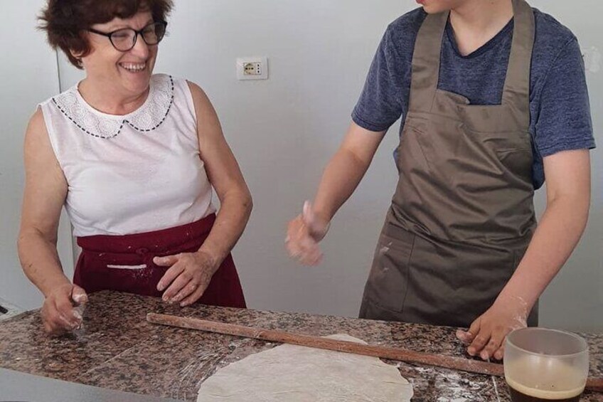 Private Traditional Albanian Lakror Cooking Class in Ksamil