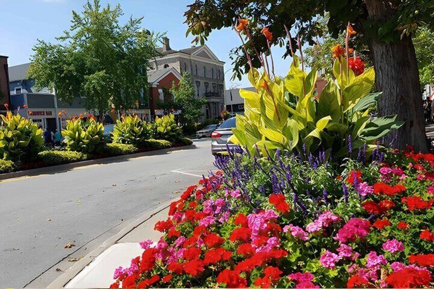 Enjoy free time to explore the picturesque town of Niagara-on-the-Lake