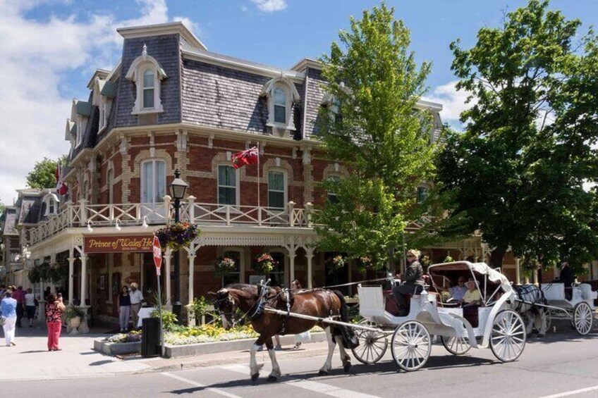 Niagara-on-the-Lake - See the famous Prince of Whales Hotel