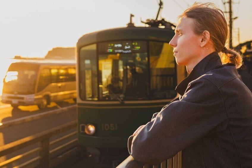 Slam Dunk Anime Train Portrait Photo Tour