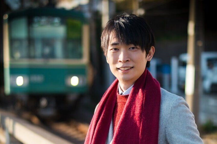 Slam Dunk Anime Train Portrait Photo Tour