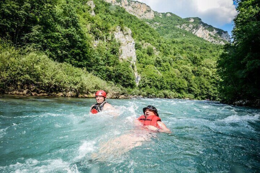 Half Day Guided Kayaking Experience in Tara River 