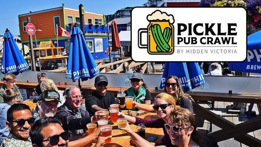 Pickle Pub Crawl in Victoria's Inner Harbour