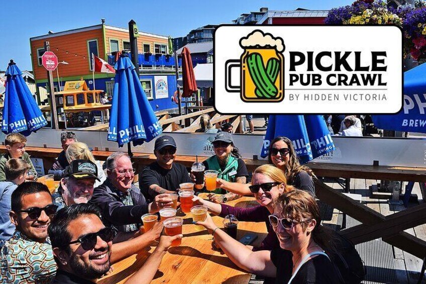 Pickle Pub Crawl in Victoria's Inner Harbour