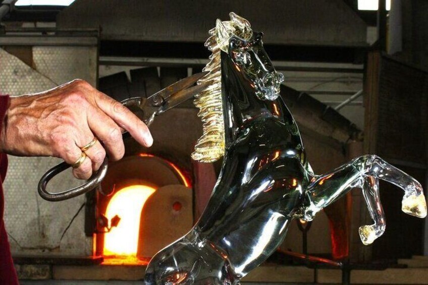 Horse Sculpture made in Furnace