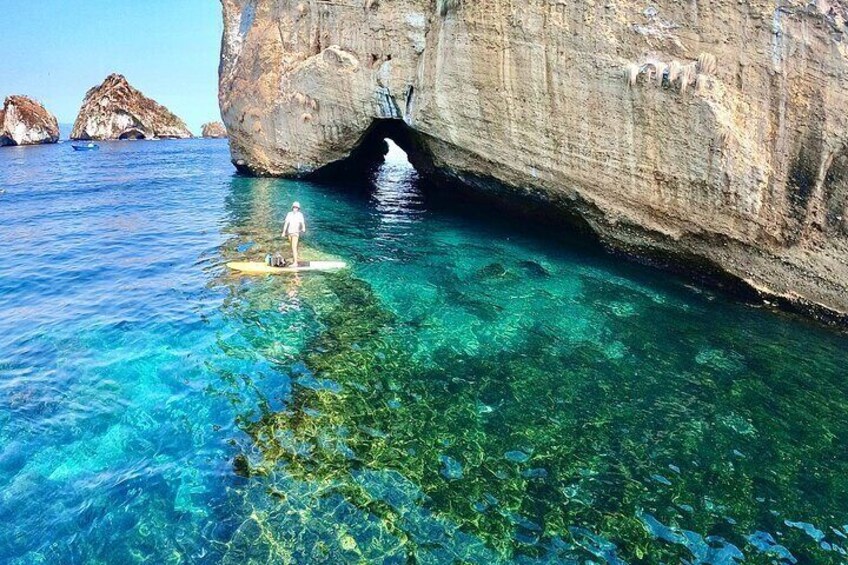 Paddleboard and Snorkeling Experience in Los Arcos