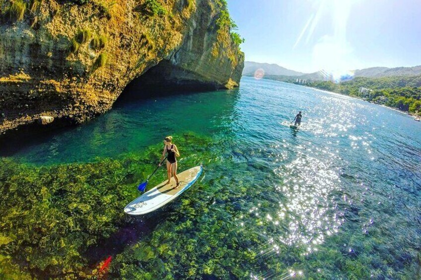 Paddleboard and Snorkeling Experience in Los Arcos