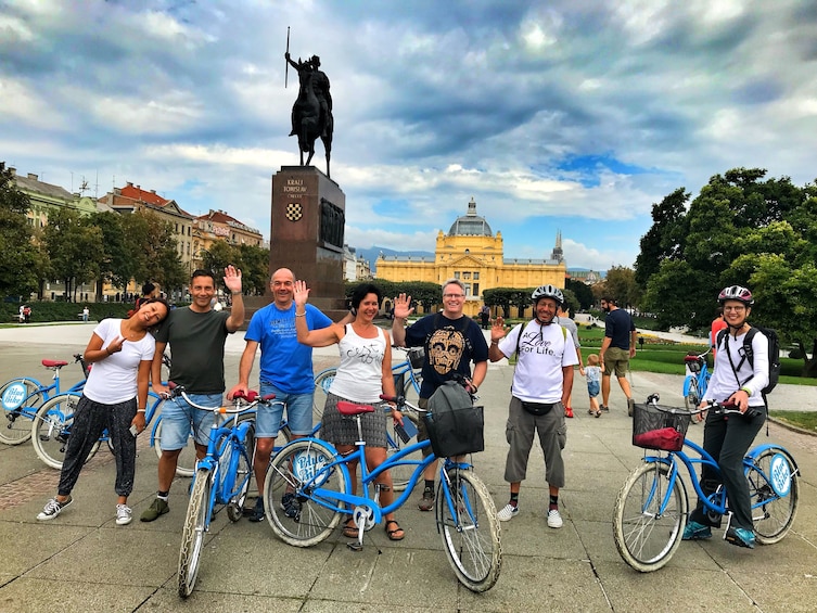 Show item 1 of 10. Small-Group Historic Zagreb Bike Tour