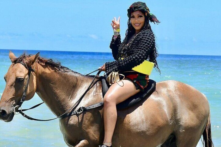 Zipline, Horseback and Rick's Cafe from Negril