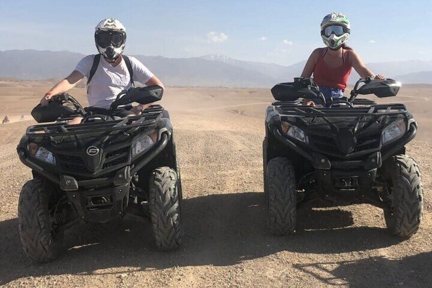 Quad and Dromedary with Dinner Show in Agafay Desert