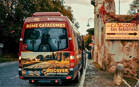 Big Bus Rome Catacombes Visite guidée avec billet d’entrée et transfert