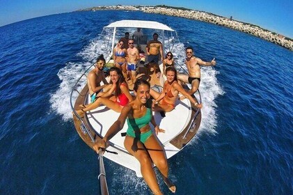 3 Hour Group Tour by Boat to the Caves of Santa Maria di Leuca