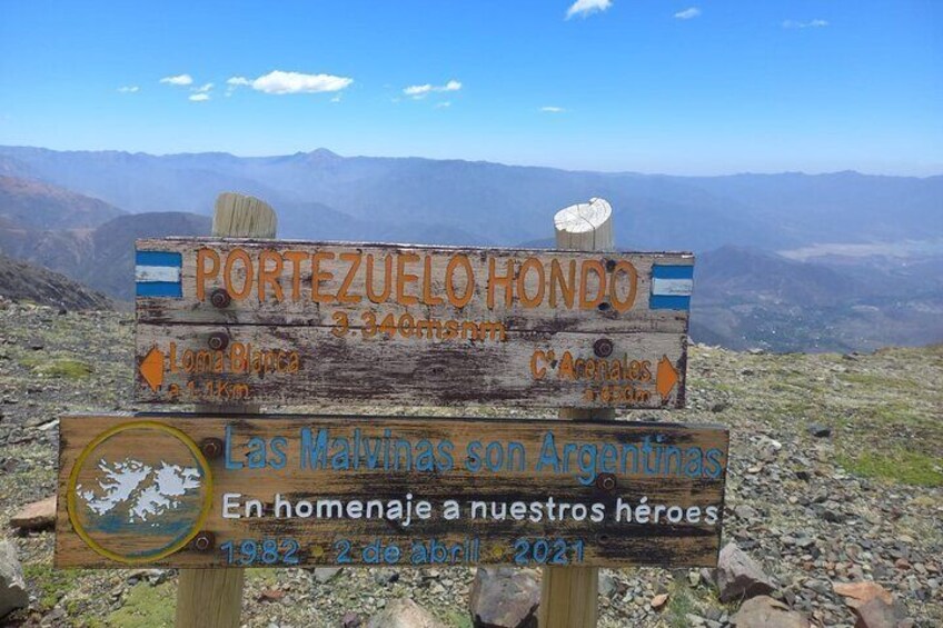 Trekking To Cerro Arenales 3400 Meters And Lomas Blancas 3650 Meters