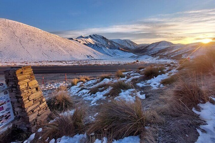 Queenstown to Lake Tekapo via Mt Cook One Way Small Group Tour 