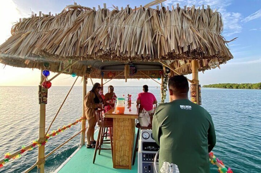 Private Tiki Boat Experience in Caye Caulker