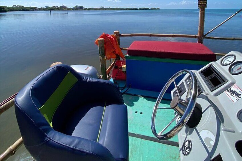 Private Tiki Boat Experience in Caye Caulker