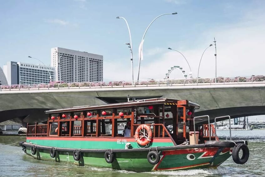 Singapore River Cruise Ticket by WaterB